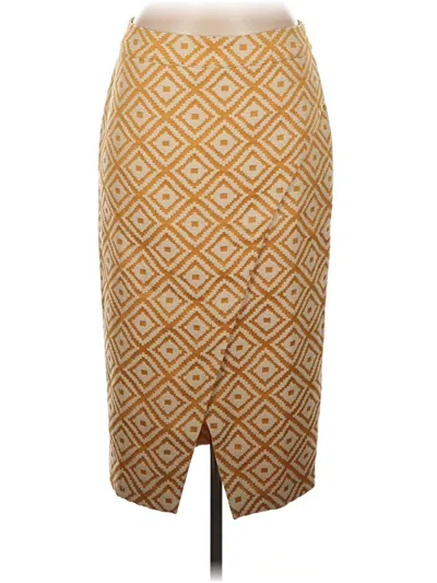 Pre-owned Tuckernuck Casual Skirt In Gold