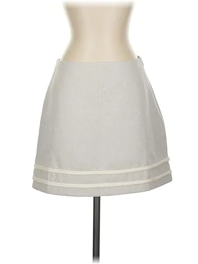 Pre-owned Tuckernuck Casual Skirt In Gray