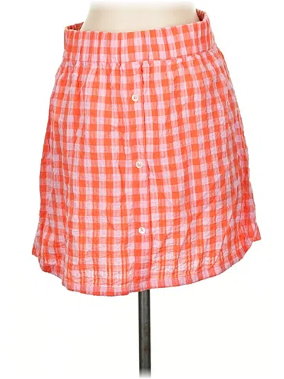 Pre-owned Tuckernuck Casual Skirt In Orange