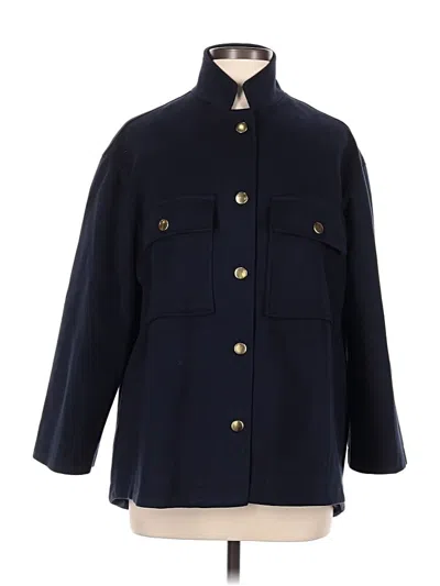 Pre-owned Tuckernuck Coat In Blue