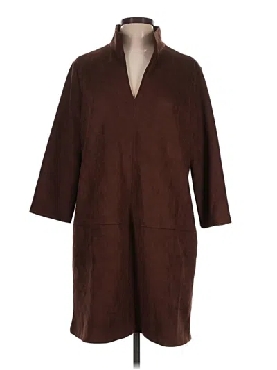 Pre-owned Tuckernuck Coat In Brown
