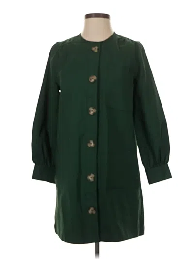 Pre-owned Tuckernuck Coat In Green