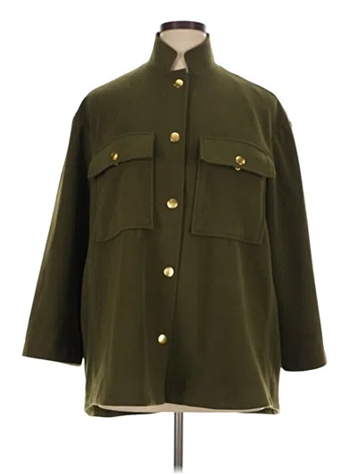 Pre-owned Tuckernuck Coat In Green