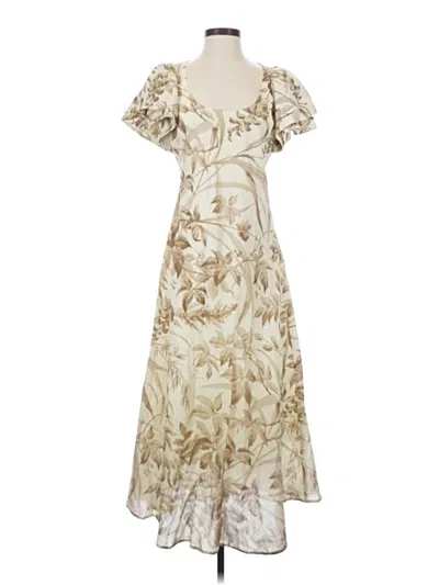 Pre-owned Tuckernuck Cocktail Dress In Ivory