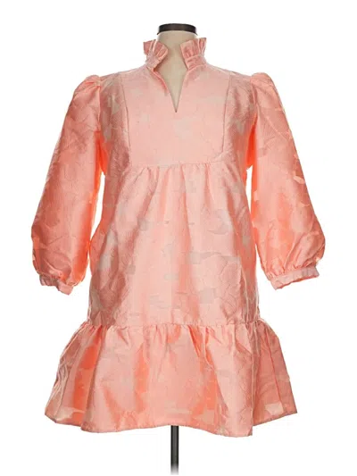 Pre-owned Tuckernuck Cocktail Dress In Orange