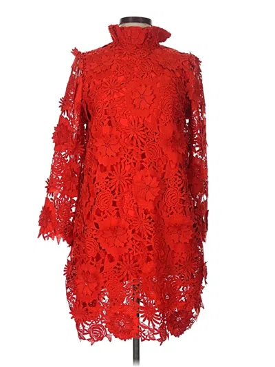 Pre-owned Tuckernuck Cocktail Dress In Orange
