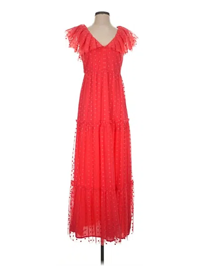 Pre-owned Tuckernuck Cocktail Dress In Red