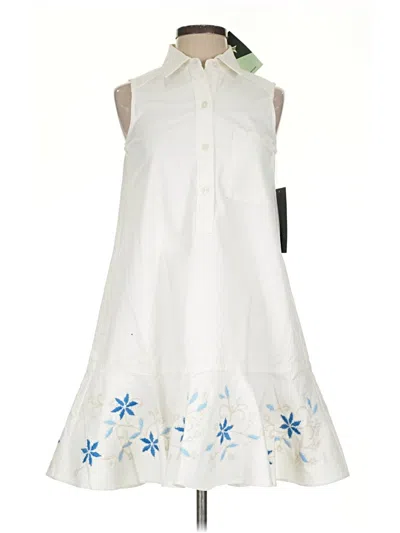 Pre-owned Tuckernuck Cocktail Dress In White