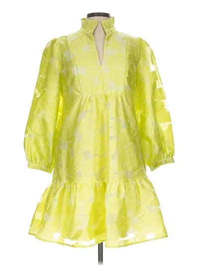 Pre-owned Tuckernuck Cocktail Dress In Yellow