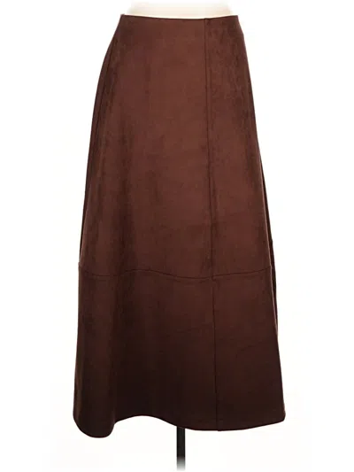Pre-owned Tuckernuck Formal Skirt In Brown