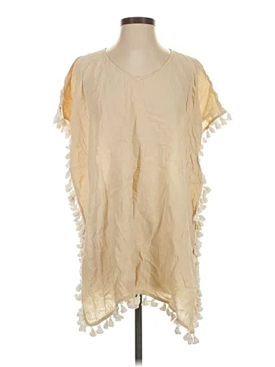 Pre-owned Tuckernuck Kimono In Brown