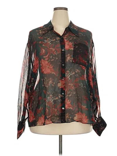 Tuckernuck Long Sleeve Blouse In Black