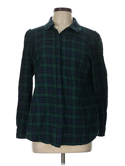 Pre-owned Tuckernuck Long Sleeve Button Down Shirt In Green