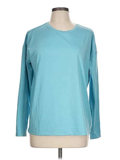 Pre-owned Tuckernuck Long Sleeve T-shirt In Blue