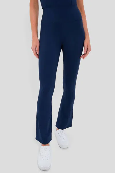 Tuckernuck Millie High Rise Compression Yoga Pants In Navy In Blue