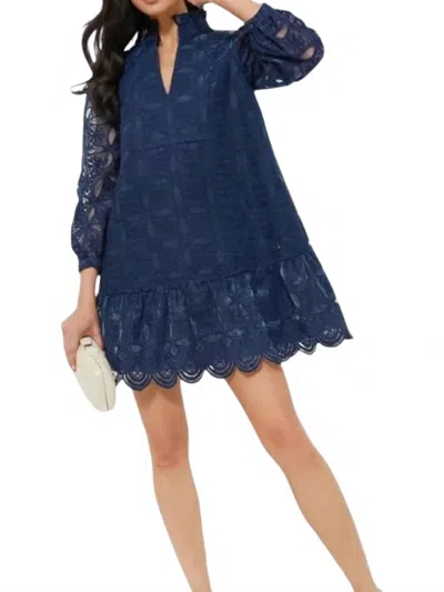 Tuckernuck Palmerston Mini Dress In Navy In Blue
