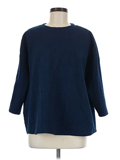 Pre-owned Tuckernuck Pullover Sweater In Blue