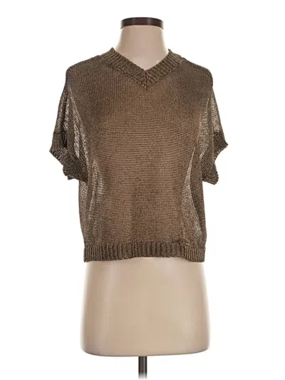 Pre-owned Tuckernuck Pullover Sweater In Brown