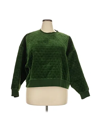 Pre-owned Tuckernuck Pullover Sweater In Green