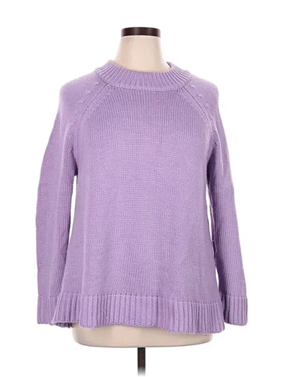 Pre-owned Tuckernuck Pullover Sweater In Purple
