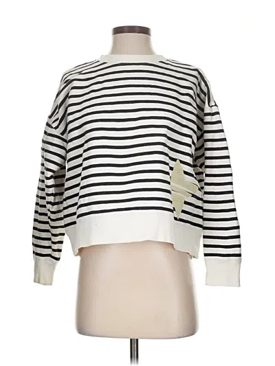 Pre-owned Tuckernuck Pullover Sweater In White