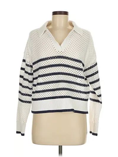 Pre-owned Tuckernuck Pullover Sweater In White