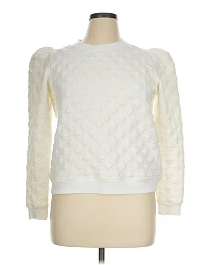 Pre-owned Tuckernuck Pullover Sweater In White