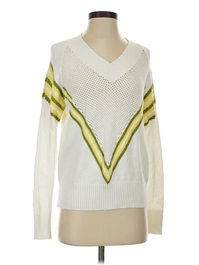 Pre-owned Tuckernuck Pullover Sweater In White