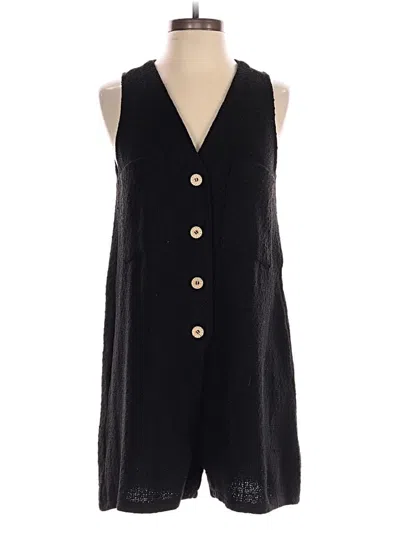 Pre-owned Tuckernuck Romper In Black
