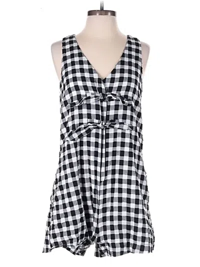 Pre-owned Tuckernuck Romper In Black