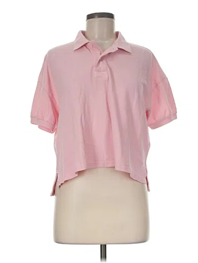 Pre-owned Tuckernuck Short Sleeve Polo Shirt In Pink