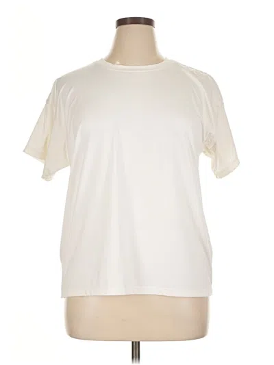Pre-owned Tuckernuck Short Sleeve T-shirt In White