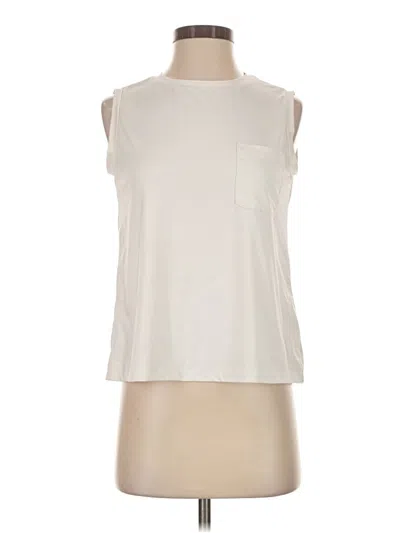 Pre-owned Tuckernuck Sleeveless T-shirt In Ivory
