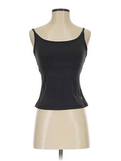 Pre-owned Tuckernuck Tank Top Black Halter Neckline Tops