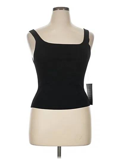 Pre-owned Tuckernuck Tank Top Black Strapless Neckline Tops