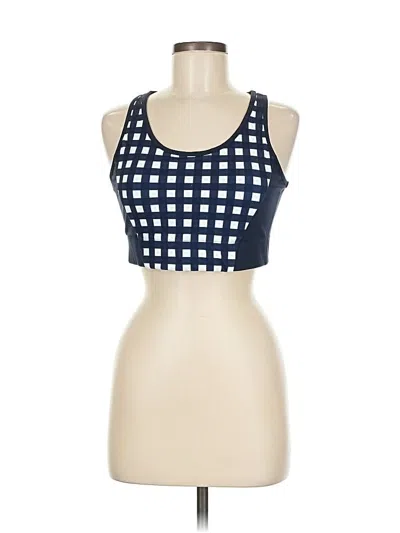 Pre-owned Tuckernuck Tank Top Blue Square Neckline Tops