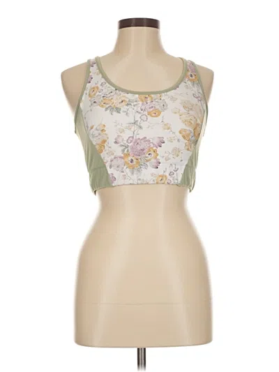 Pre-owned Tuckernuck Tank Top Ivory Strapless Neckline Tops In White