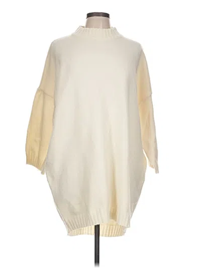 Pre-owned Tuckernuck Turtleneck Sweater In White