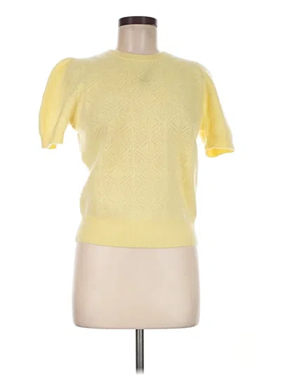 Pre-owned Tuckernuck Wool Cardigan Sweater In Yellow