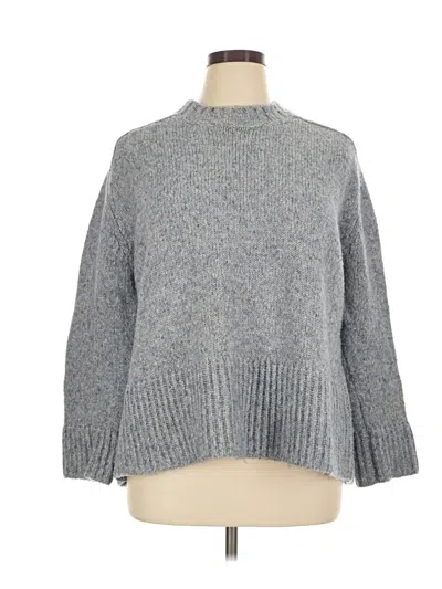 Pre-owned Tuckernuck Wool Pullover Sweater In Gray
