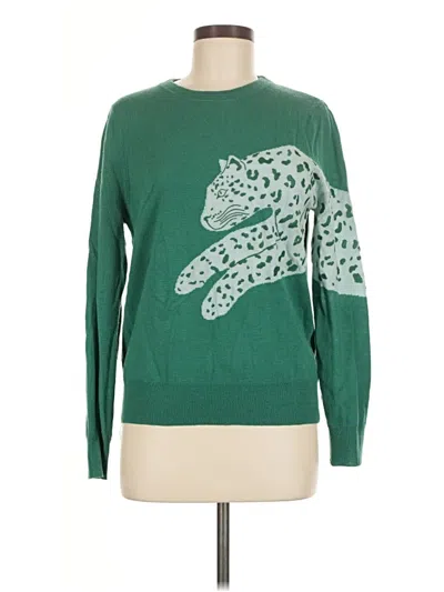 Pre-owned Tuckernuck Wool Pullover Sweater In Green