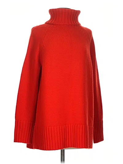 Pre-owned Tuckernuck Wool Pullover Sweater In Red