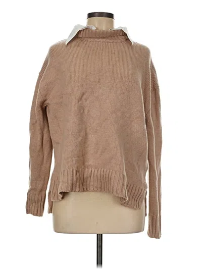 Pre-owned Tuckernuck Wool Pullover Sweater In Tan