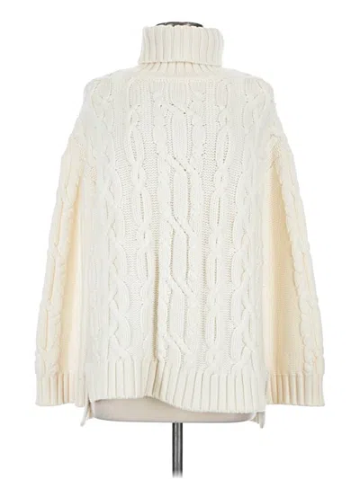 Pre-owned Tuckernuck Wool Pullover Sweater In White