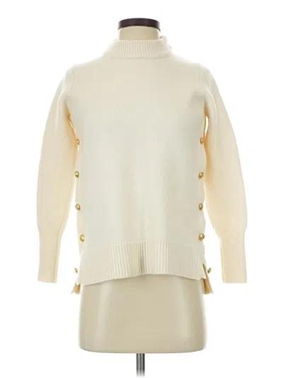 Pre-owned Tuckernuck Wool Pullover Sweater In White