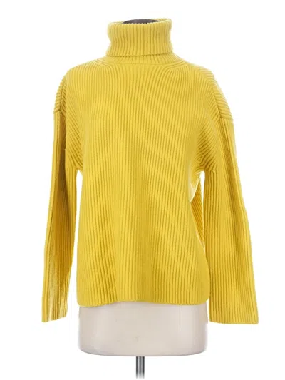 Pre-owned Tuckernuck Wool Pullover Sweater In Yellow