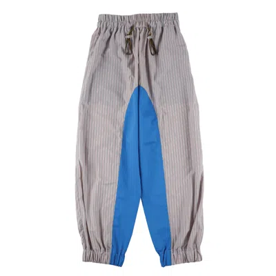 Tuckshop Men's Stripe Track Pants - Blue