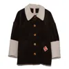Tuckshop Women's Sherpa Corduroy Coat - Brown In Brown
