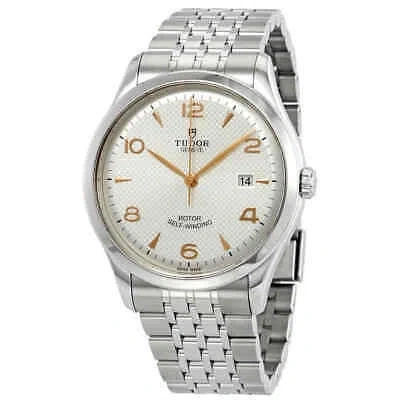 Pre-owned Tudor 1926 Automatic 41 Mm Silver Dial Men's Watch 91650-0001