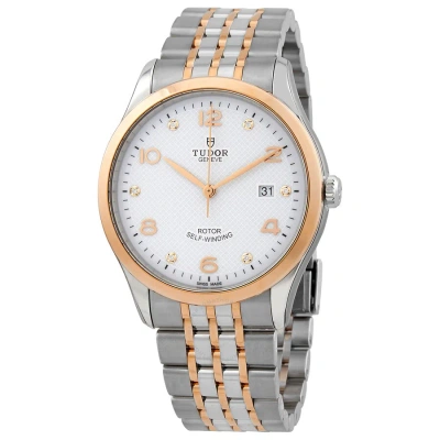 Tudor 1926 Automatic Diamond White Dial Men's Watch M91651-0011 In Gold / Gold Tone / Rose / Rose Gold / Rose Gold Tone / White